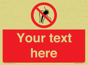 Custom prohibition No metallic implants